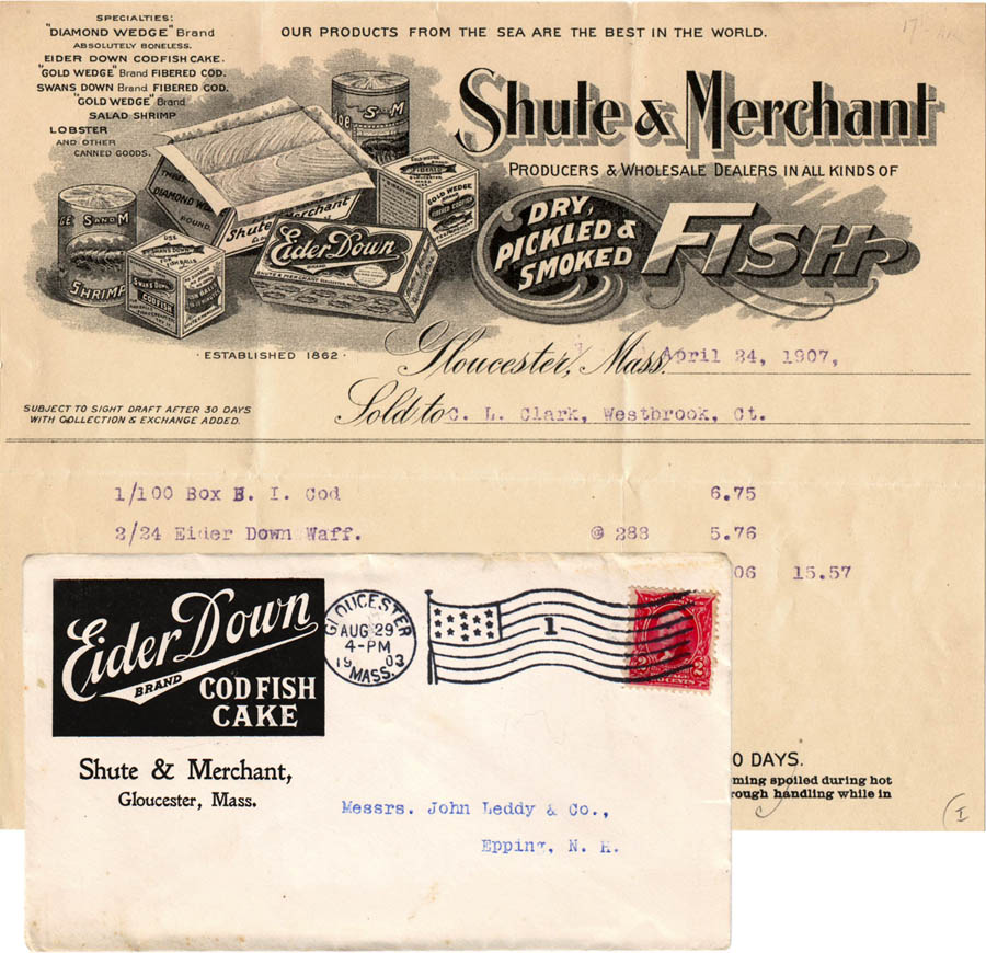 1907 billhead and adcover