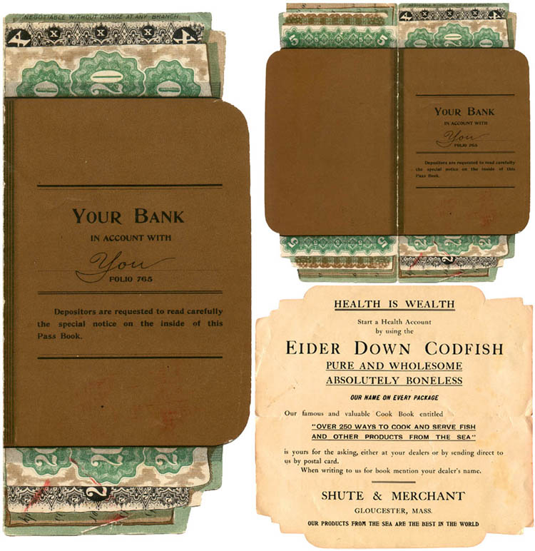 bank note trade card
