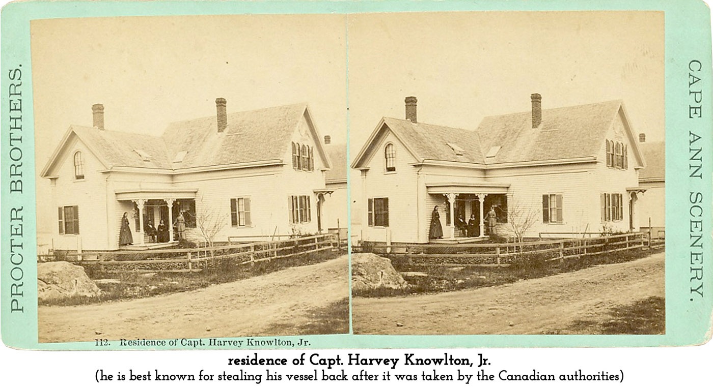 Capt. Harvey Knowlton residence