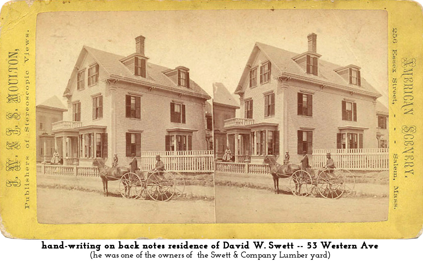 residence of David W. Swett