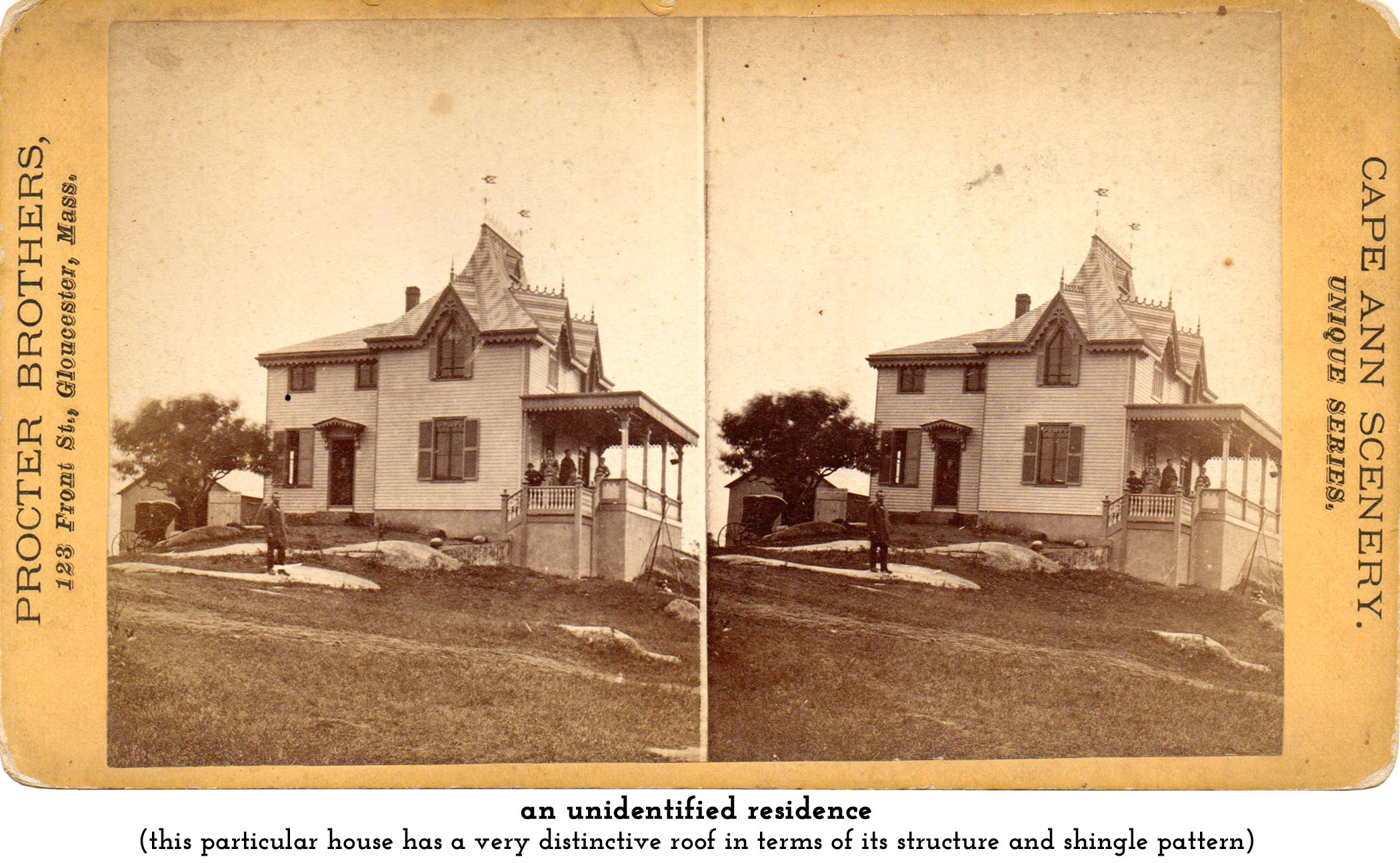 an unknown Cape Ann residence