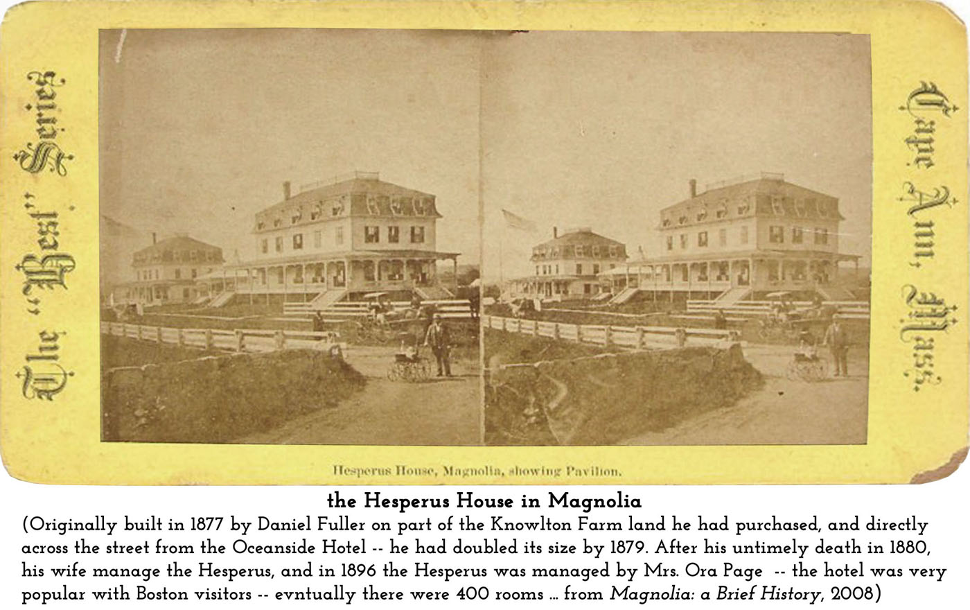 the Hesperus House 