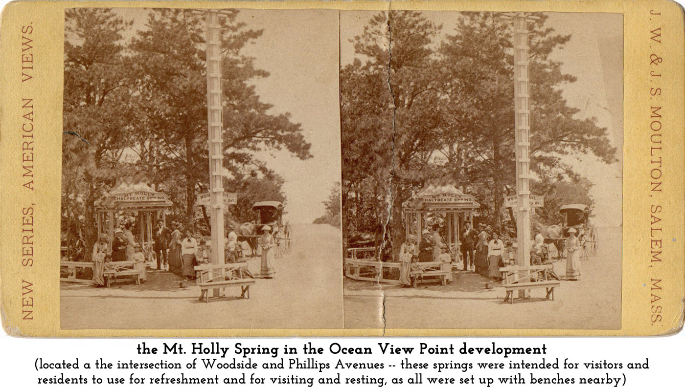 the Mt. Holly Spring - Ocean View Point