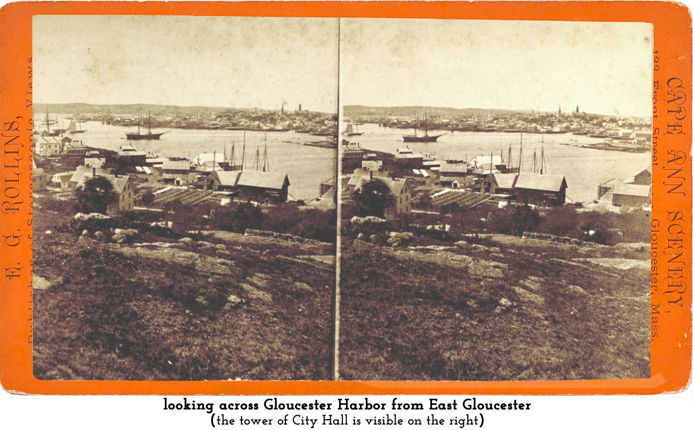 view across harbor from East Gloucester