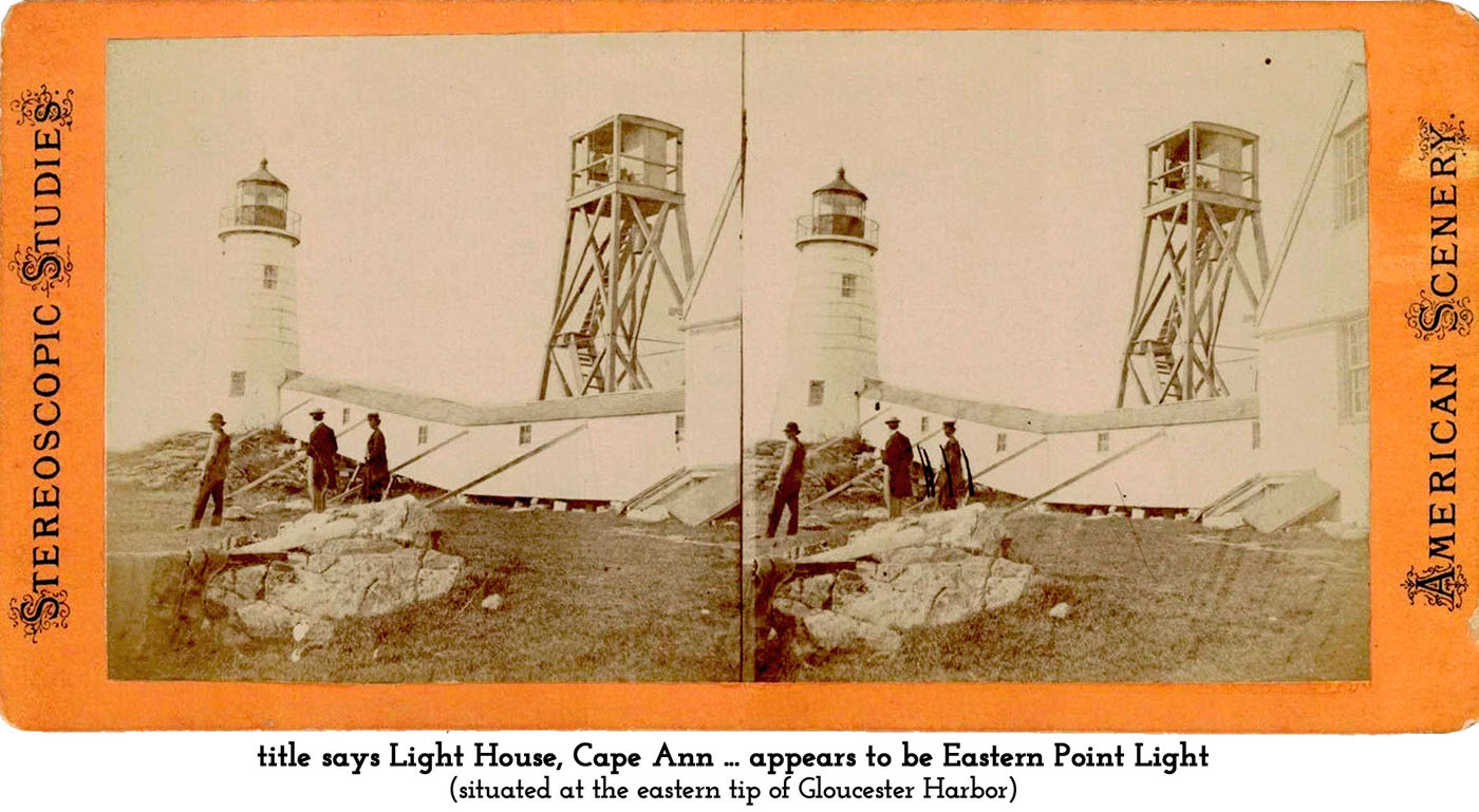 Eastern Point Light and fog bell