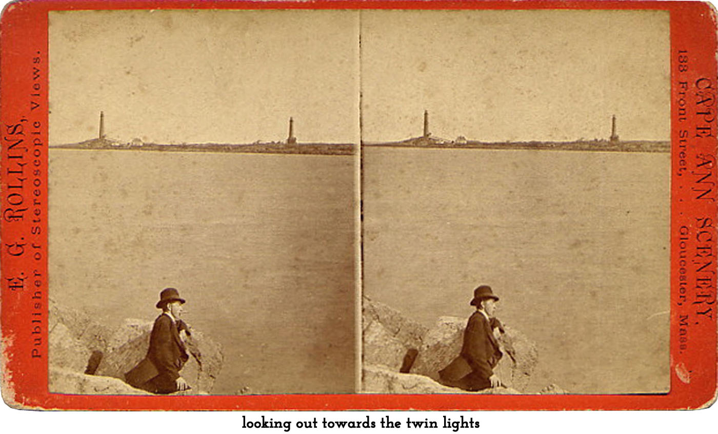 view of the twin lights