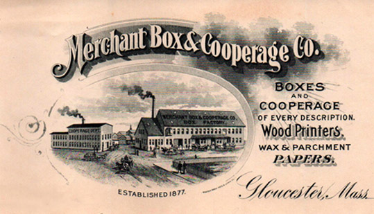 1897 - 1898 Merchant Box Co. items