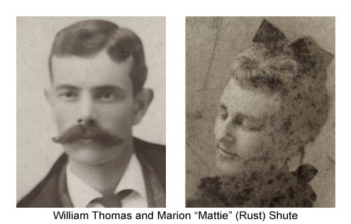 William T. and Mattie Shute