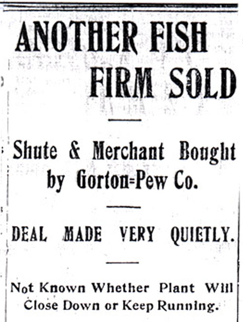 Shute & Merchant sold
