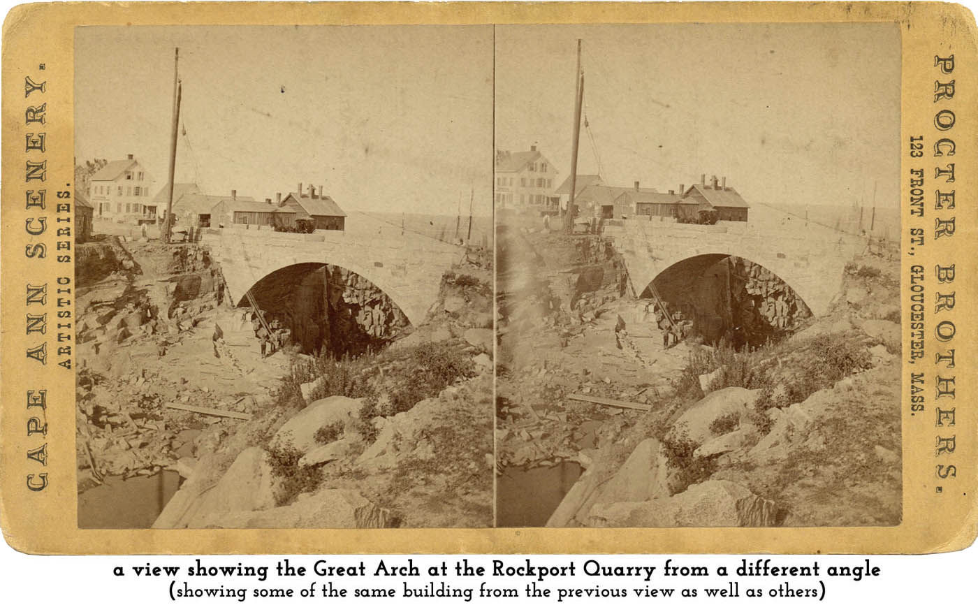 granite wharf at Rockport